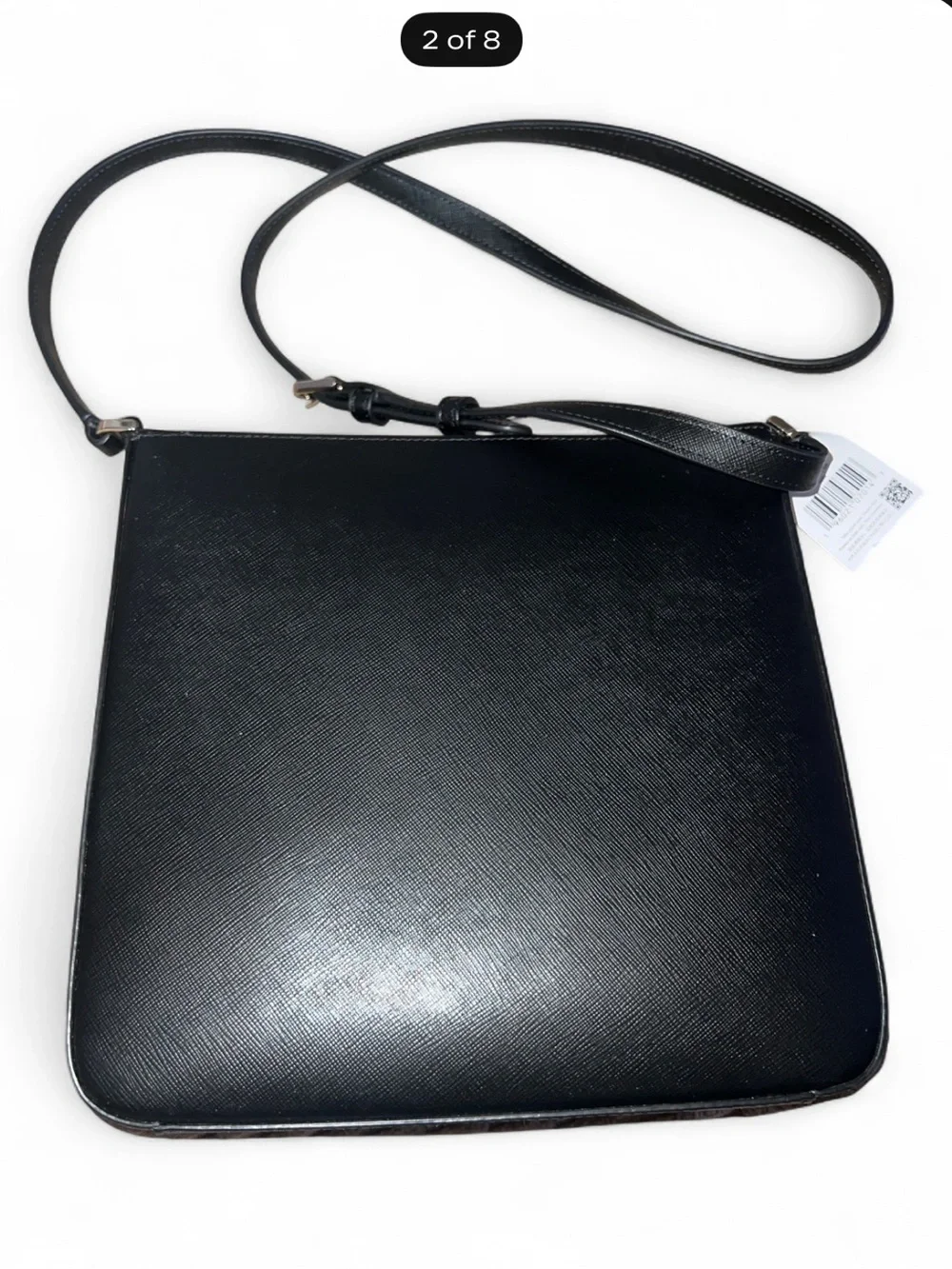 Kate Spade Sadie Black Saffiano Leather Messenger Crossbody ♠️ NWT